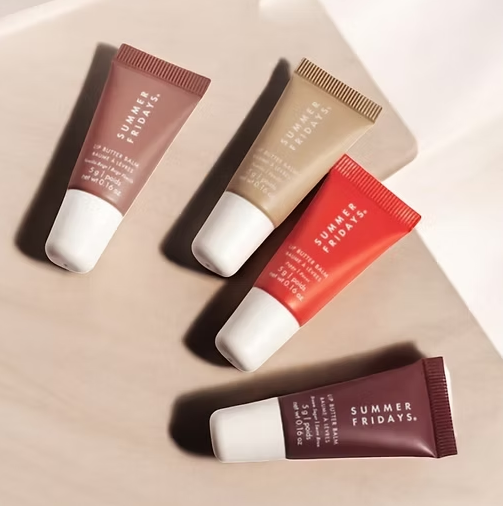 Summer Fridays Lip Balm Set of Four