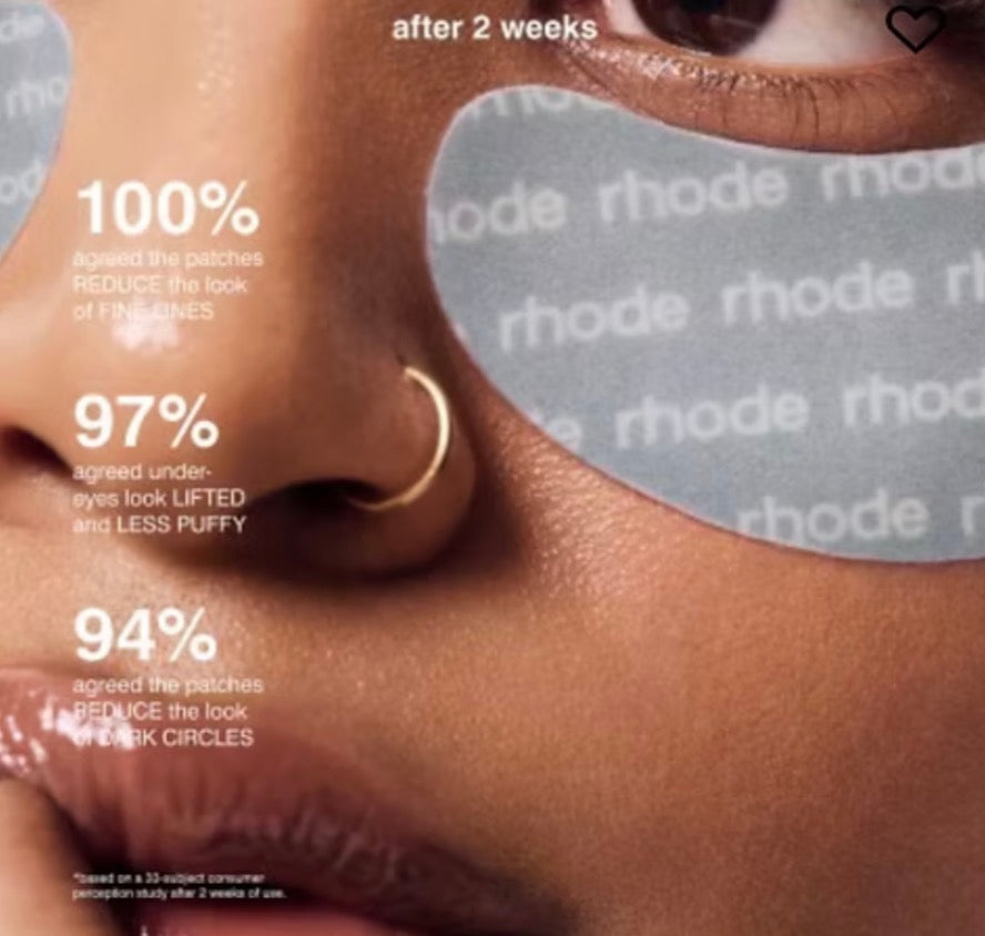 Rhode Peptide Eye Prep Depuffing Eye Patches