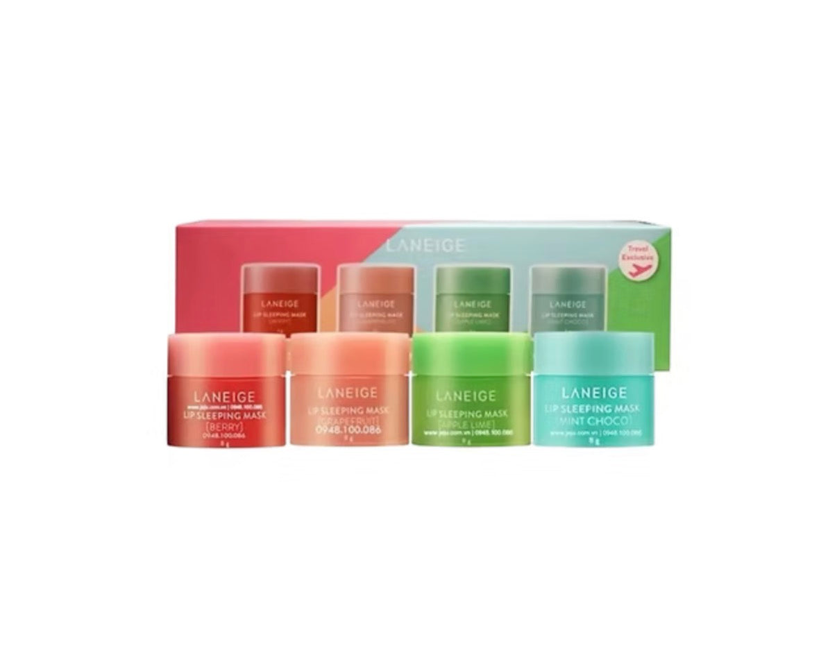 Laneige Lip Sleeping Mask Kit 4 x 8ml