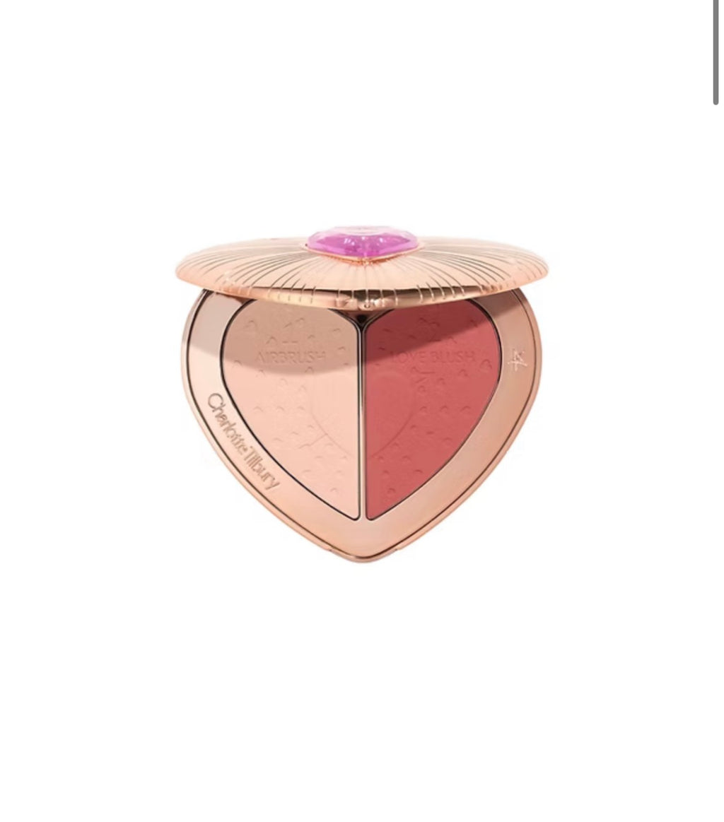 Charlotte Tilbury Beauty Soulmates Face Palette - Pillow Talk Flawless Peach