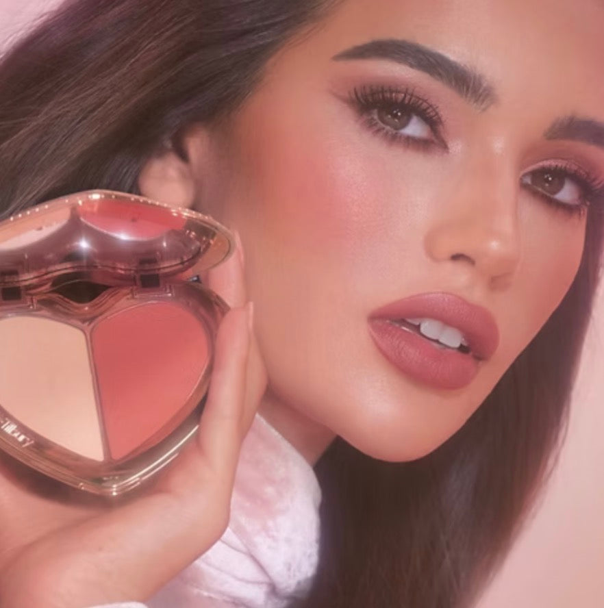 Charlotte Tilbury Beauty Soulmates Face Palette - Pillow Talk Flawless Peach